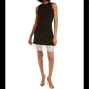 Betsey Johnson Petite Lip-Lace
Sheath Dress